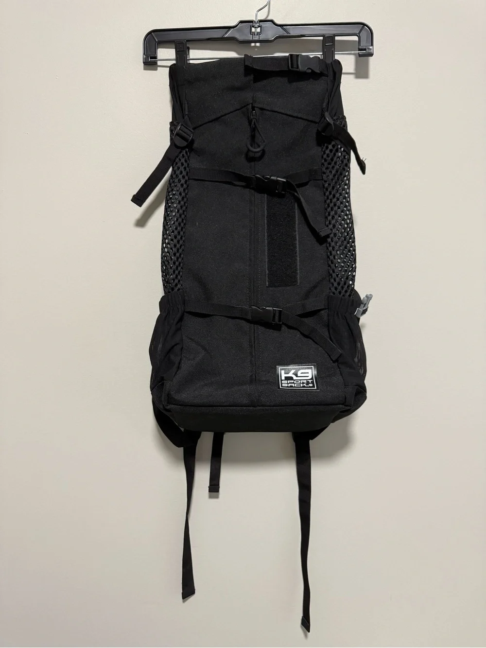 K9 Sport Sack Jet Black Plus 2 The Original Dog Backpack Carrier sz L